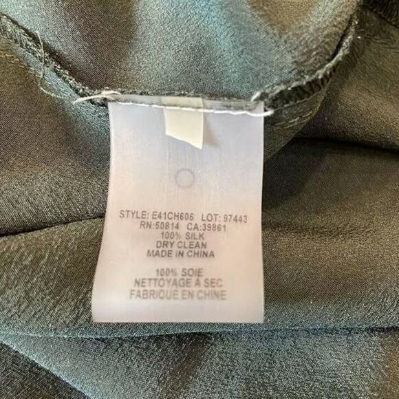 Elie Tahari Silk Slip Sleeveless MIDI Dress - Picture 6 of 6